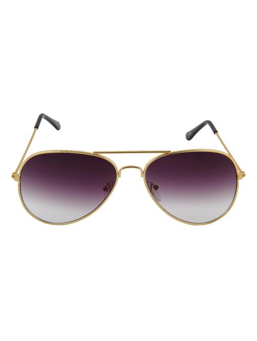 camerii glossy black aviator sunglasses (sa56) - 10668374 - Very Small Image - 1