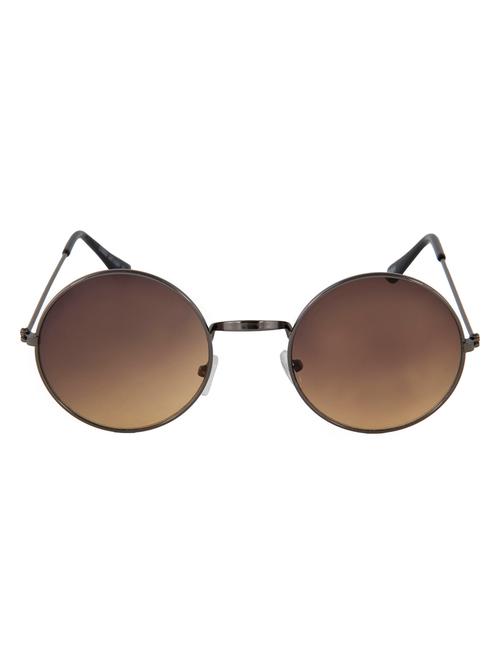 camerii glossy blue round sunglasses (sag101) - 10668403 - Very Small Image - 1