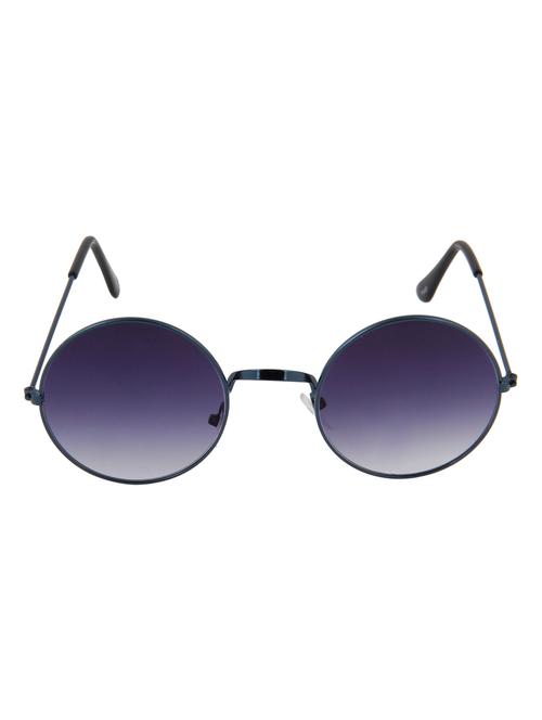 camerii metfinish blue round sunglasses (sag87) - 10668441 - Very Small Image - 1