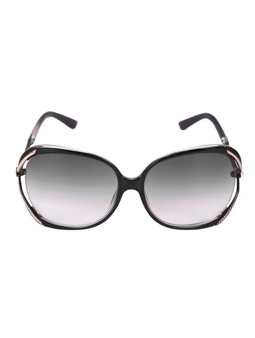 camerii glossy black rectangular sunglasses (scl80) - 10668452 - Very Small Image - 1