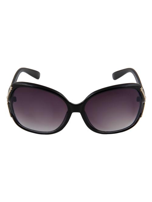 camerii glossy black rectangular sunglasses (scl90) - 10668458 - Very Small Image - 1