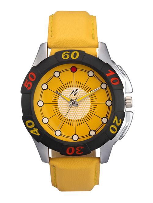 yepme alvis men's watch - yellow - 10671473 - Very Small Image - 1