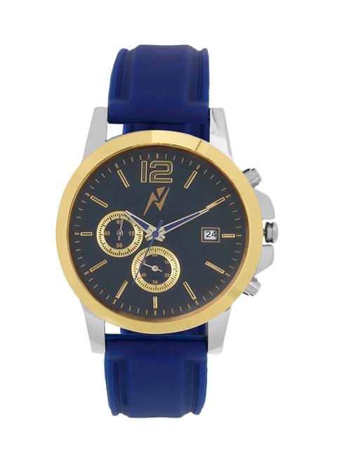 yepme men's chronograph watch - blue - 10671567 - Very Small Image - 1