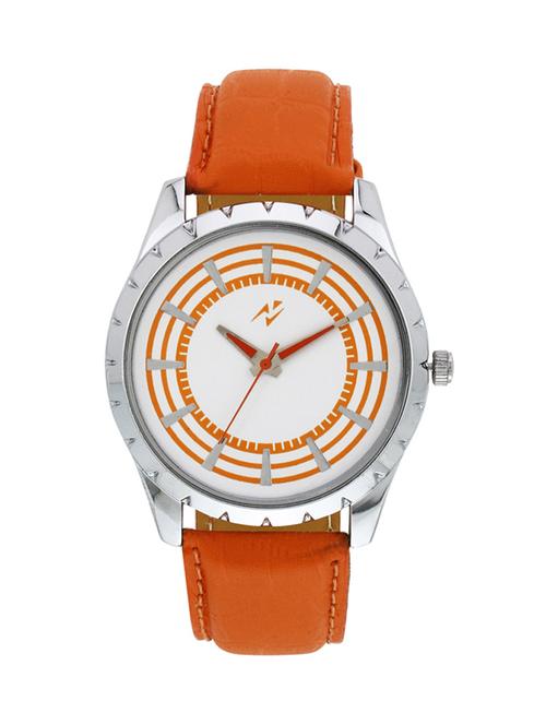 yepme jiyan men's watch - white/orange - 10671608 - Very Small Image - 1