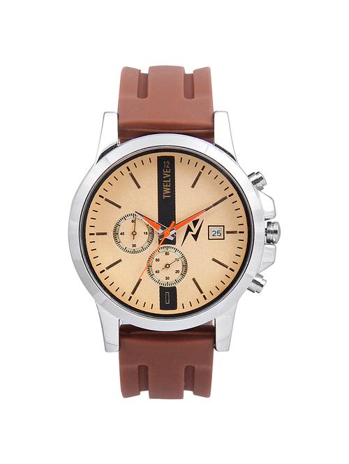 yepme men's chronograph watch - golden/brown - 10671709 - Very Small Image - 1