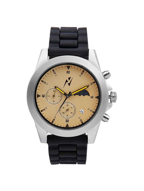 yepme men's chronograph watch - golden/black - 10671713 - Very Small Image - 1