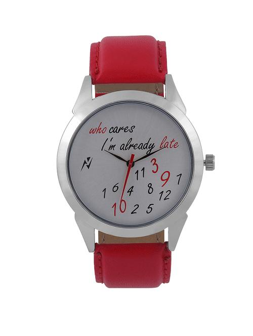 Yepme Seyon Men's Watch - White/Red - 10671762 - Very Small Image - 1