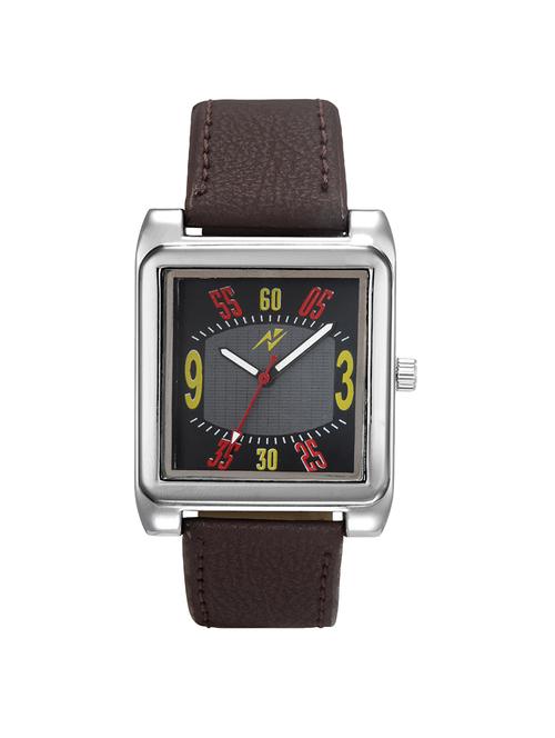 yepme pioch men's watch - black/brown - 10671950 - Very Small Image - 1