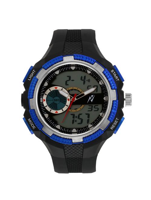 yepme men's digital watch - blue/black - 10672208 - Very Small Image - 1