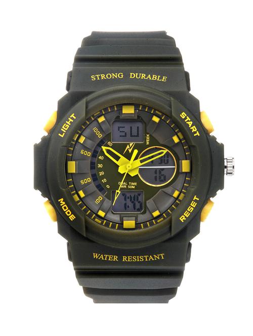 Yepme Men's Analog Digital Watch - Green - 10672399 - Very Small Image - 1