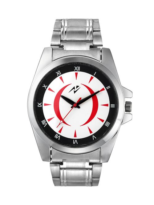 yepme men's chain watch - white/silver - 10672413 - Very Small Image - 1