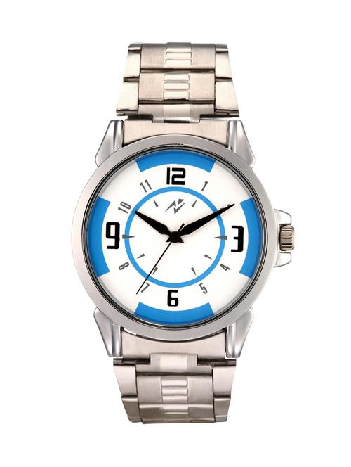 yepme men's chain watch - blue/silver - 10672420 - Very Small Image - 1