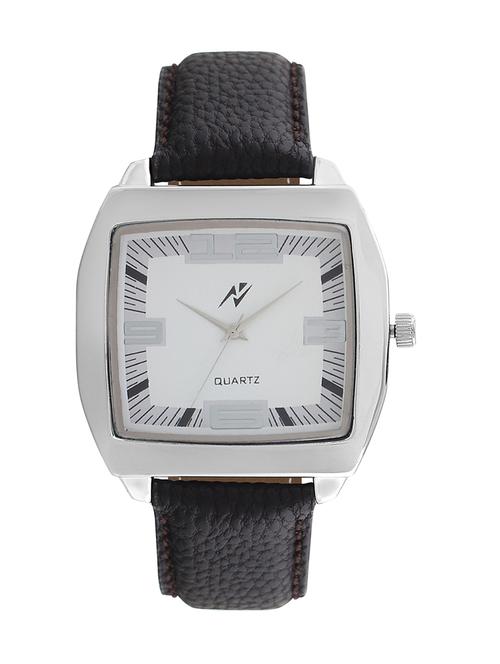 yepme men's analog watch - white/black - 10672508 - Very Small Image - 1