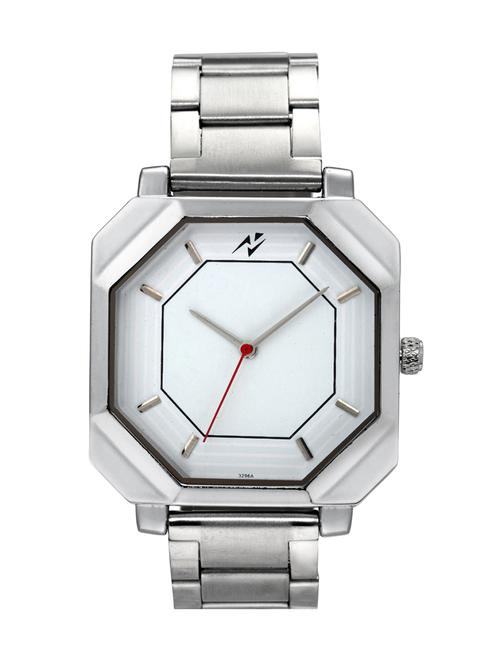 yepme men's chain watch - white/silver - 10672575 - Very Small Image - 1