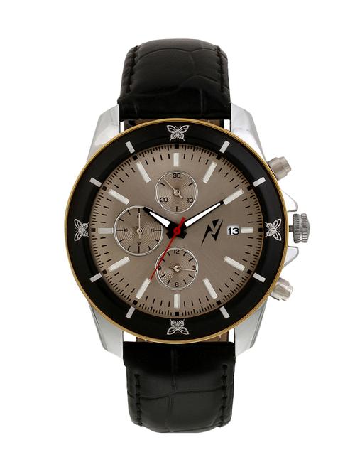 yepme men's chronograph watch - grey/black - 10672593 - Very Small Image - 1