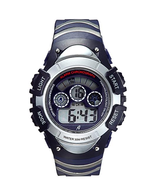 yepme unisex digital watch - blue - 10672653 - Very Small Image - 1