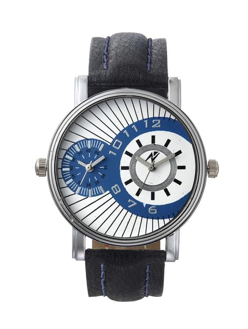yepme men's dual movement watch - blue/black - 10672679 - Very Small Image - 1