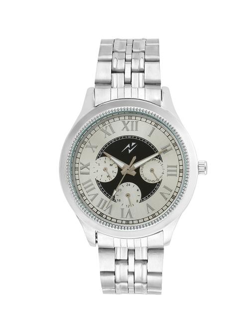 yepme men's multifunctional watch - white/silver - 10672711 - Very Small Image - 1