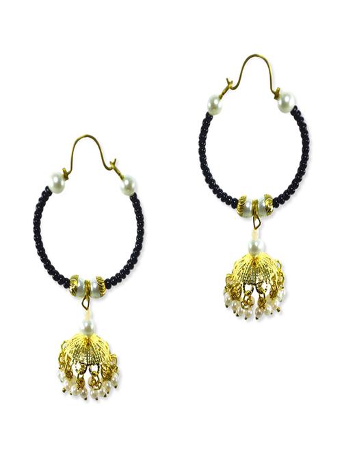 black metal alloy earring - 10679770 - Very Small Image - 1