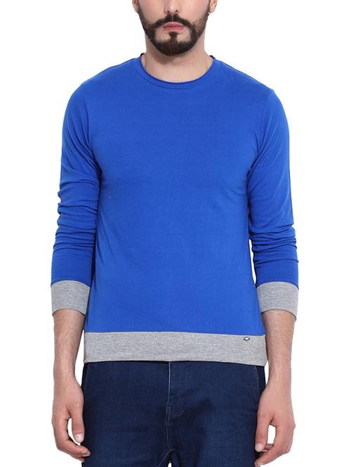 blue cotton tshirt - 10680992 - Very Small Image - 1