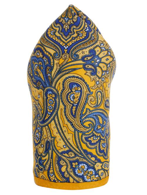 multi colored polyester pocket square - 10682866 - Very Small Image - 1