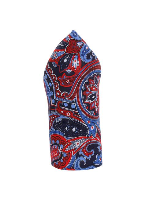 multi colored polyester pocket square - 10682880 - Very Small Image - 1