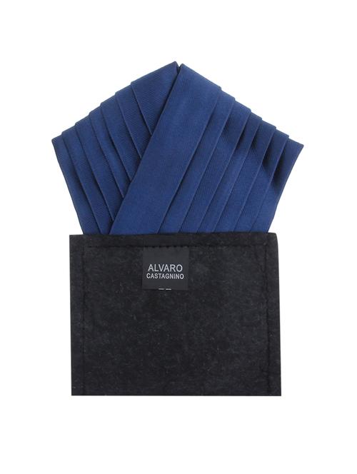 blue polyester pocket square - 10682924 - Very Small Image - 1