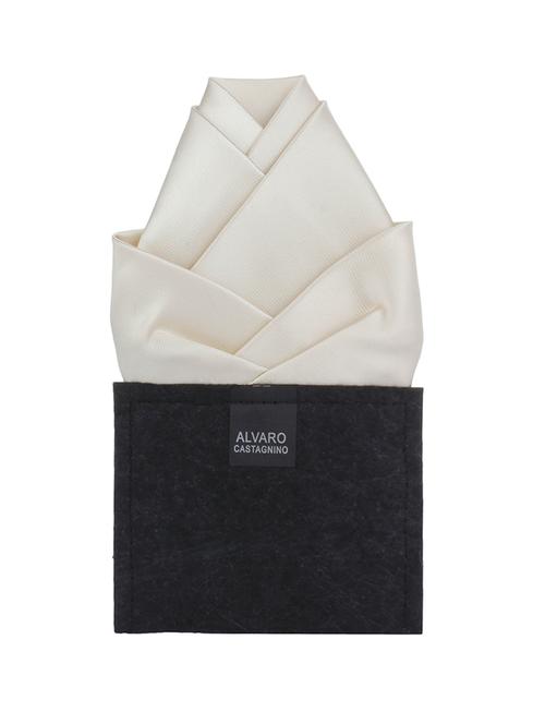 off white polyester pocket square - 10682935 - Very Small Image - 1