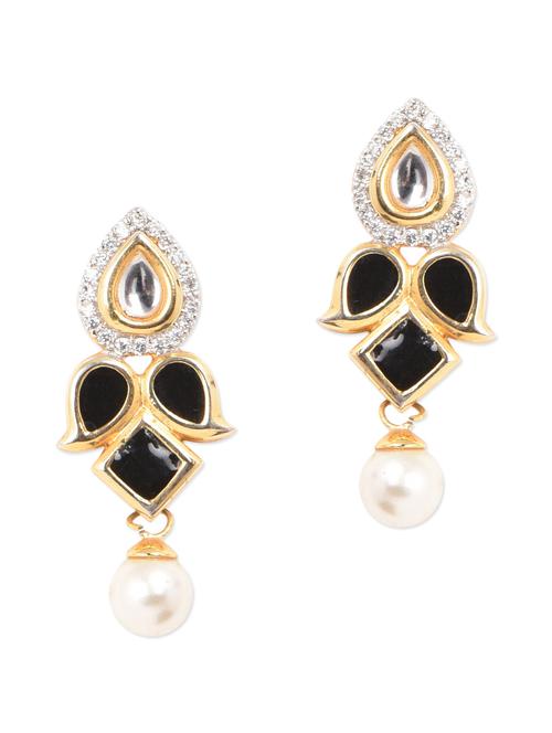 pearl drop embellished earrings - 1069253 - Very Small Image - 1