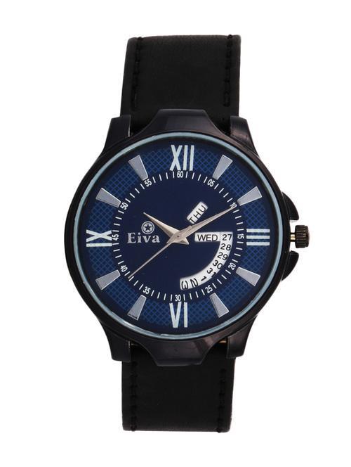eiva analog watch_910 with day/date for men - 10698344 - Very Small Image - 1