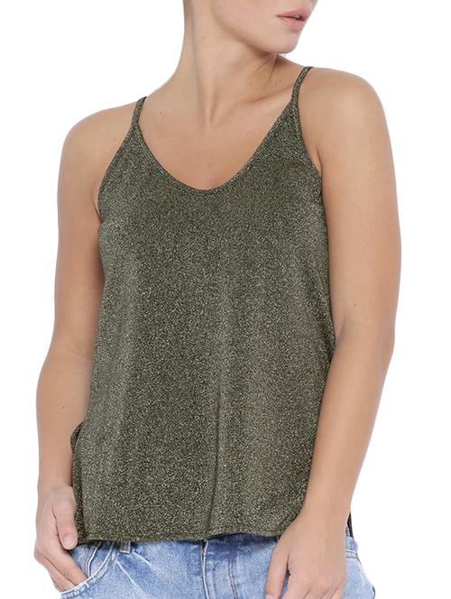 glitter polyester top - 10700363 - Very Small Image - 1