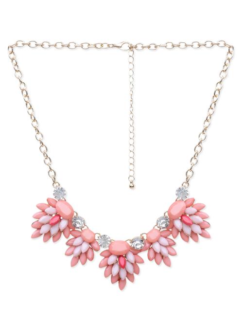pink alloy necklace - 10706305 - Very Small Image - 1