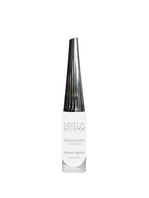 colour dew nail enamel pure white 81 7ml - 10706848 - Very Small Image - 1