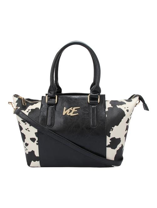 black leatherette handbag - 10709130 - Very Small Image - 1