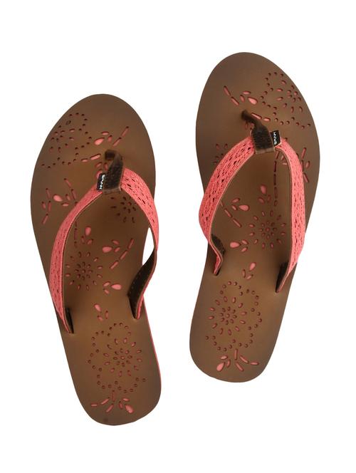 brown canvas flip flop - 10711402 - Very Small Image - 1