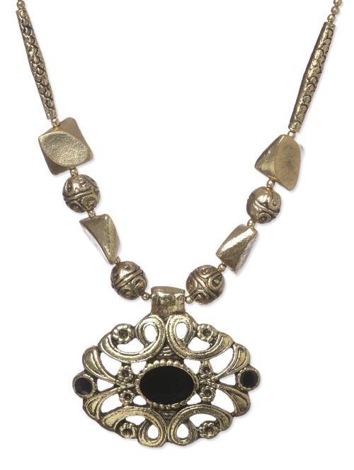 gold metal alloy necklace - 10711499 - Very Small Image - 1