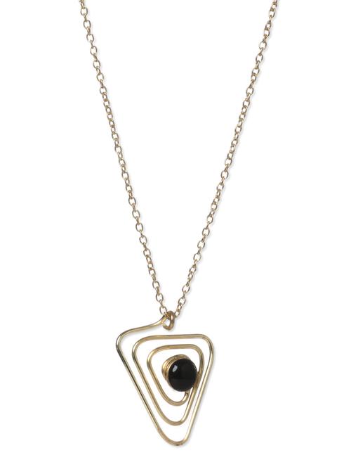 gold metal alloy necklace - 10711501 - Very Small Image - 1