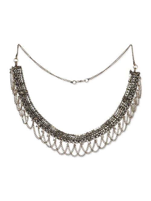 gold metal alloy necklace - 10711528 - Very Small Image - 1