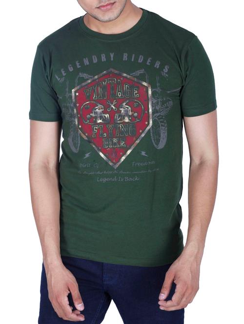 green cotton tshirt - 10713719 - Very Small Image - 1