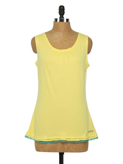 cotton plain solid top - 1072137 - Very Small Image - 1
