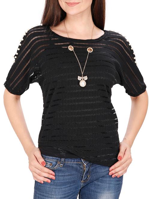 black net top - 10724340 - Very Small Image - 1
