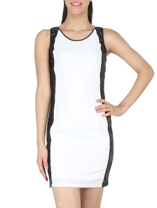 white polyester dress - 10733513 - Very Small Image - 1
