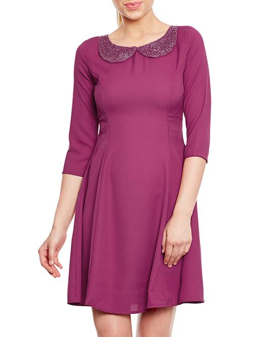 white polyester dress - 10734099 - Very Small Image - 1