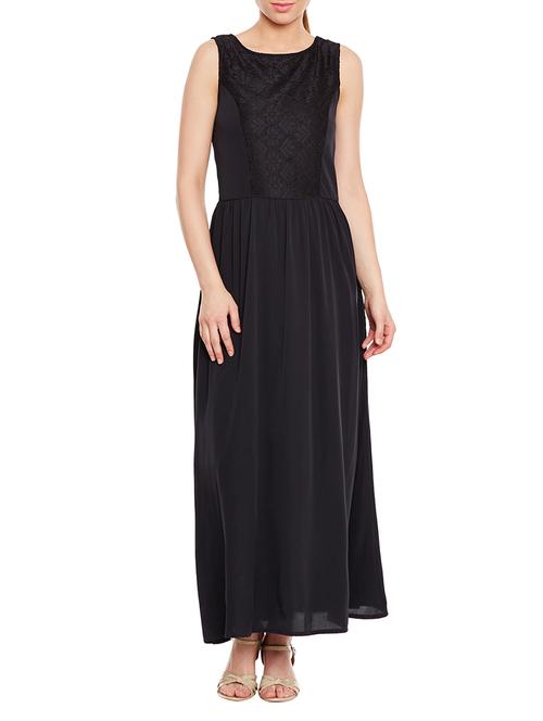 black cotton gown - 10734107 - Very Small Image - 1