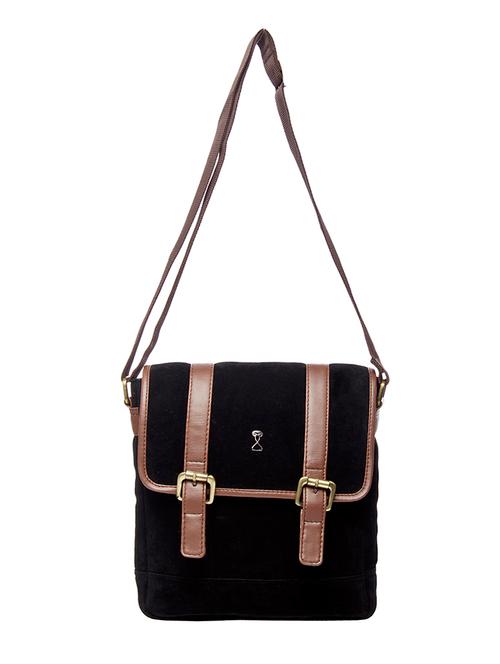 black suede sling bag - 10736905 - Very Small Image - 1
