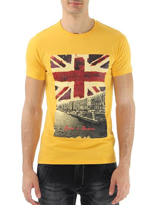 yellow cotton tshirt - 10738255 - Very Small Image - 1