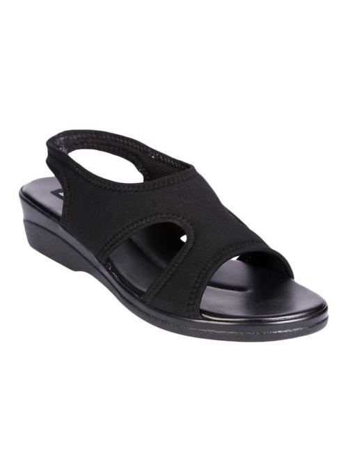 black open toe suede sandals - 1074100 - Very Small Image - 1