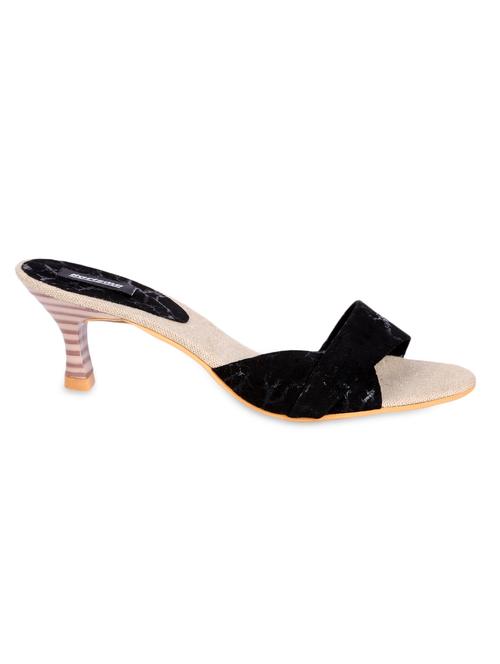 black slip on heel sandals - 1074131 - Very Small Image - 1