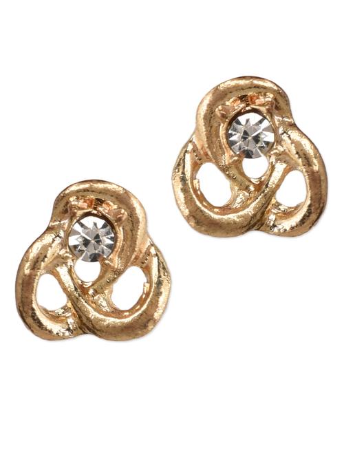 golden looped small studs - 1075085 - Very Small Image - 1