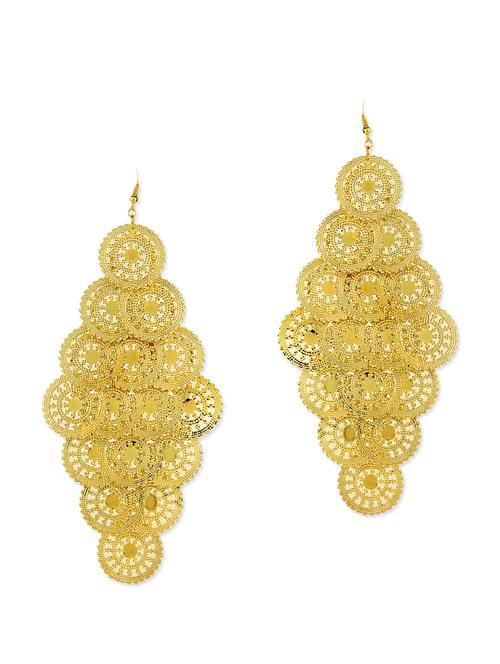 gold metal alloy earring - 10751819 - Very Small Image - 1